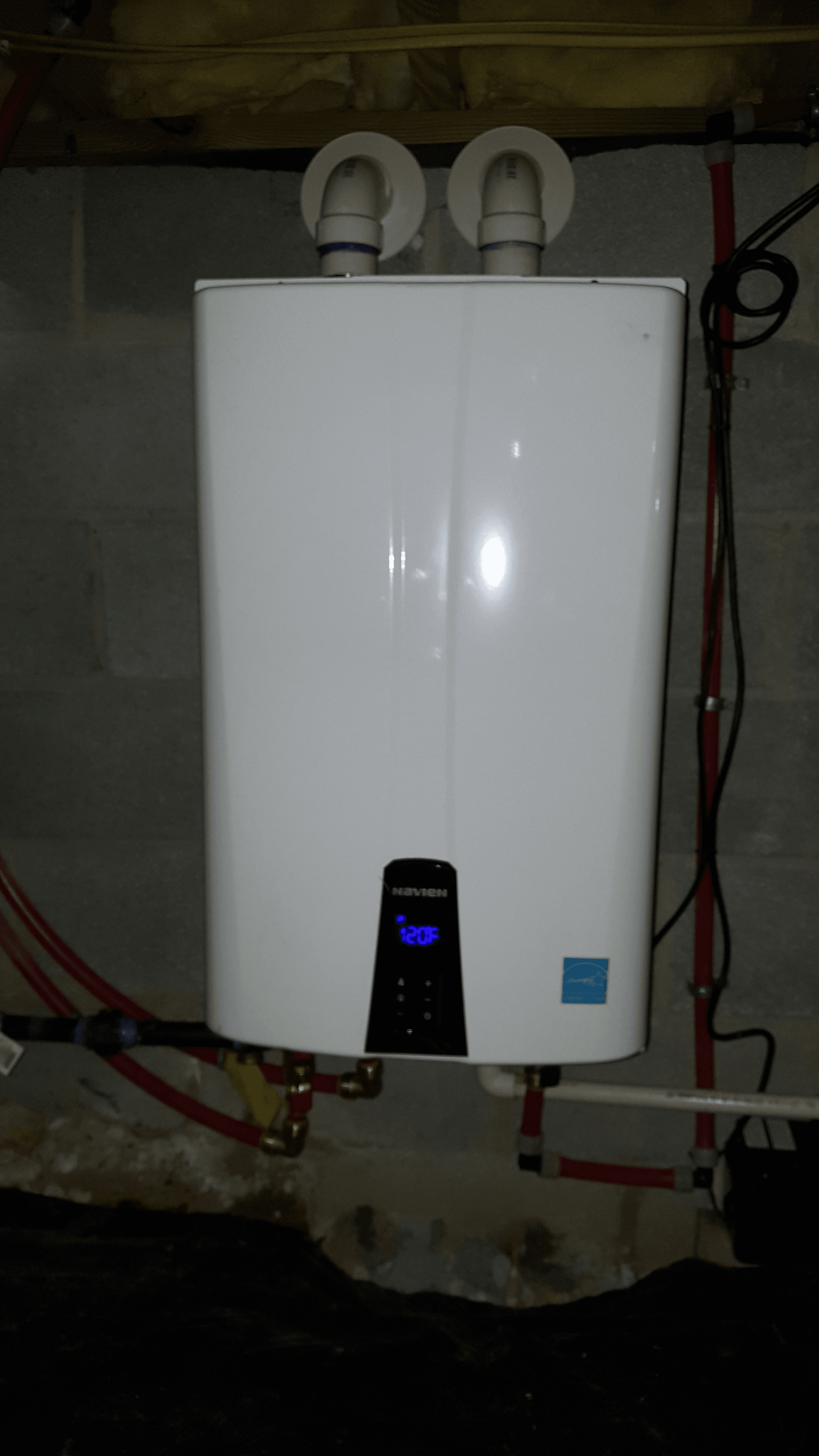 Navien Tankless water heater – Another Satisfied Home Owner