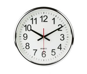 analog-wall-clock-on-white-background