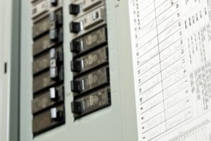 close-up-view-of-an-electrical-panel